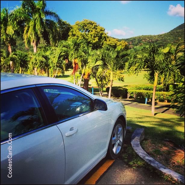 Carambola Golf Cours, Olympic Rent-A-Car, St. Croix, USVI